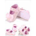 Guangzhou wholesale Cute Jelly kid shoes Fancy toddler girl baby shoes bow-knot Lovely flat wedding sandals shoes 5 Colors